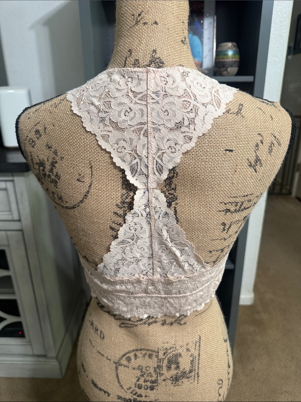 Lace Bralette in Light Blush - Picture 4 of 6